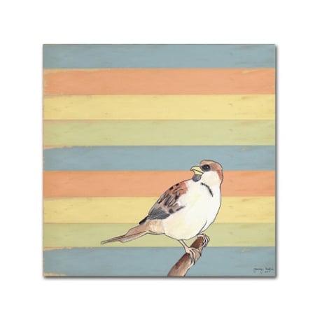 Tammy Kushnir 'Little Brown Bird' Canvas Art,35x35